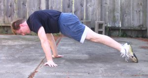 pseudo planch push up